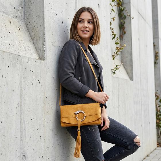 goldmarie Handtasche & Portemonnaie DRAGON WALLET camel 
