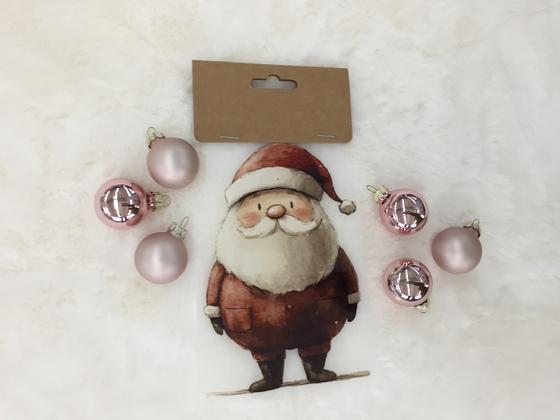 Bügelbild Santa 15 x 10cm