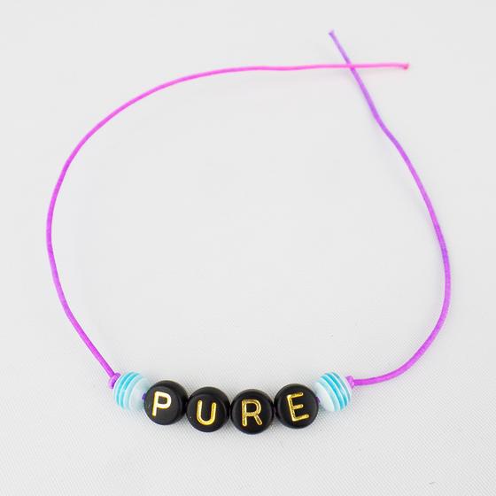 goldmarie Armband PURE zum Knoten - bunt