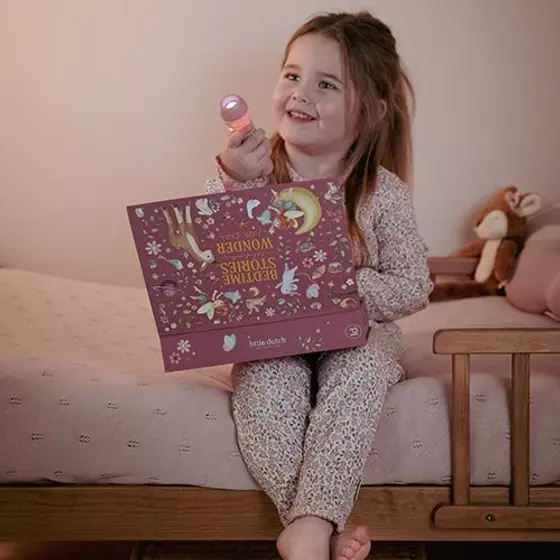 Little Dutch Geschichtenprojektor Taschenlampe Rosa