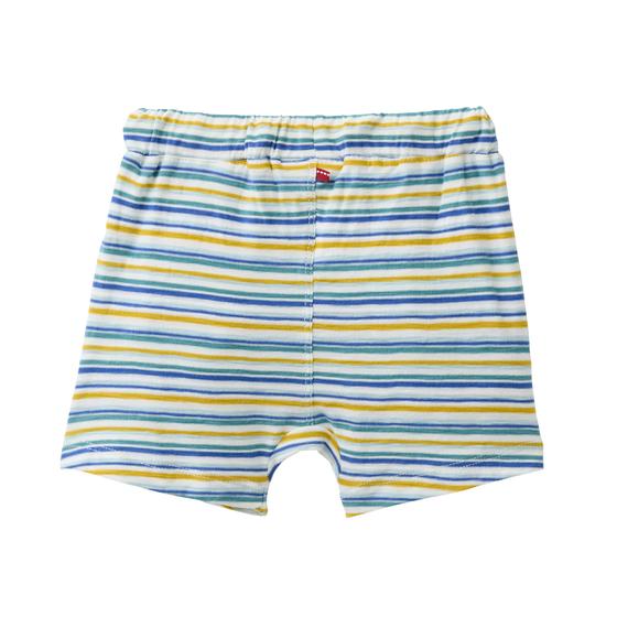 People wear Organic Shorts Bunt Geringelt
