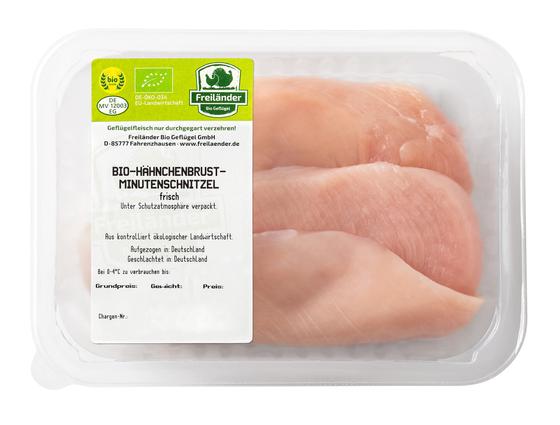 Bio-Hähnchen Minutenschnitzel