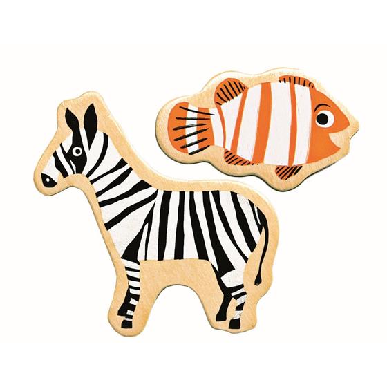 Djeco Holz Magnete Magnimo Tiere