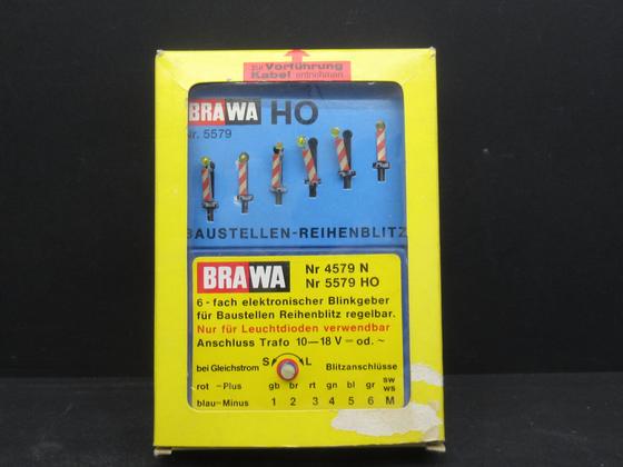 Brawa 5579 Baustellen Reihenblitz 6-fach Spur H0 OVP