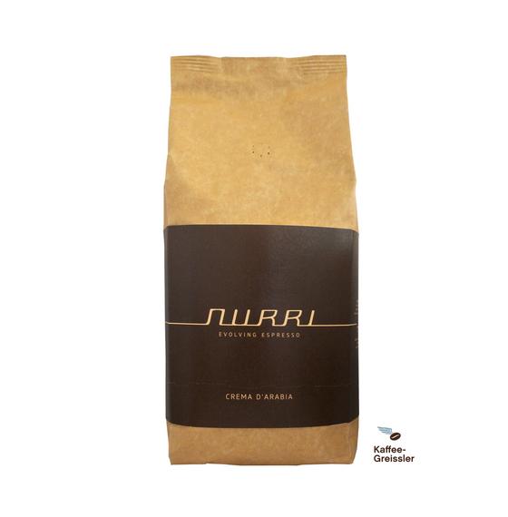 Nurri Crema arabia_Schönbergers Kaffeegreissler
