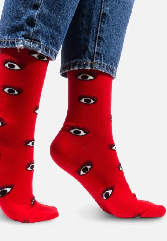 Organic Socken Augen