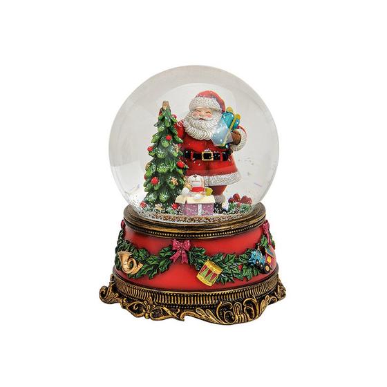 Weihnachten | Spieluhr/Schneekugel Nikolaus