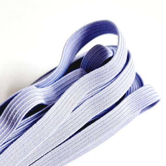 Flachgummi Stück à 50cm - himmelblau