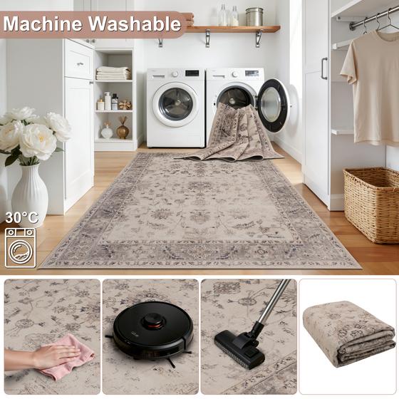 Yikanabilir waschbar crem beige