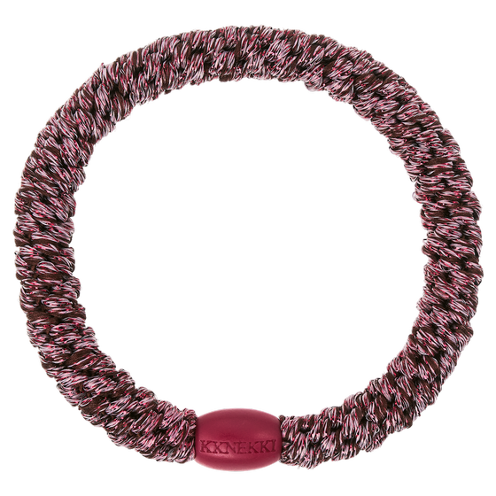 Kknekki Haargummi Rosewood Glitter
