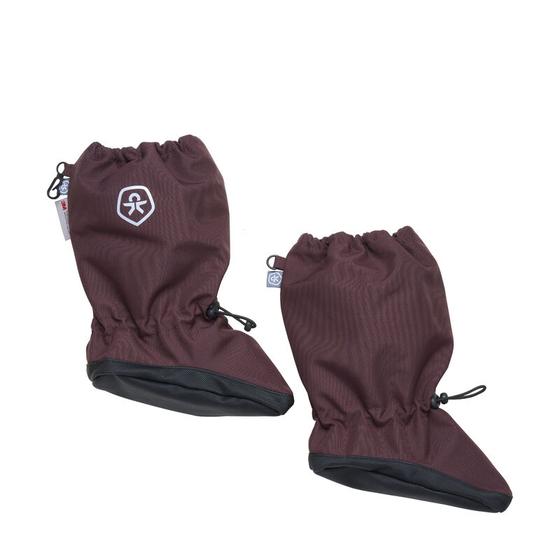 Footies, wasserdicht, BIONIC-FINISH® ECO, aubergine