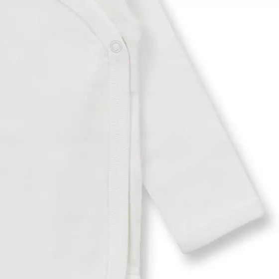 Sense Organics Wickelbody Langarm Ygon White