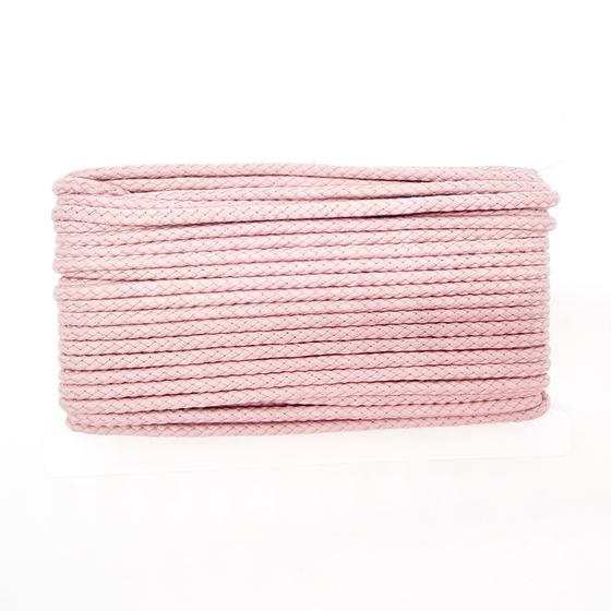 Rundkordel Baumwolle 8mm uni  - altrosa