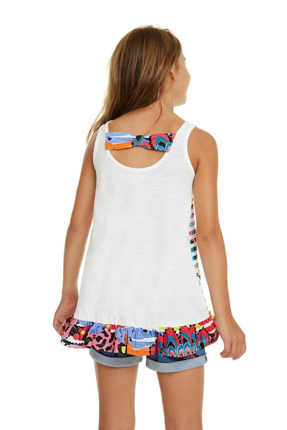 Top "Oregon" mit Herz aus Wendepailletten