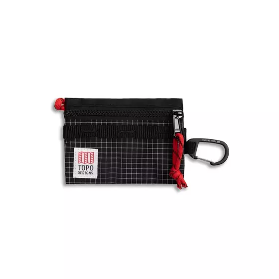 Accessory Bag Mountain micro black grid von Topo Designs
