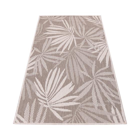 DUO Rug wendbarer Teppich creme braun