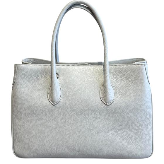Maxima Handtasche mittel hellgrau perla