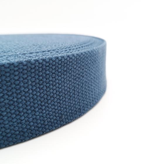 Gurtband Baumwolle 38 mm – denim