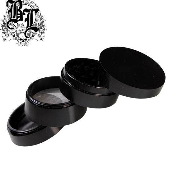 Grinder, Black Leaf®, Diabolo, Aluminium, Silber