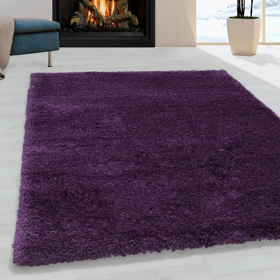 Fluffy Shaggy 160 x 230 cm lila