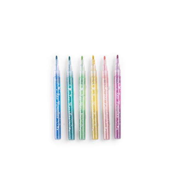 Moulin Roty Rosalies 6 Glitzerfilzstifte