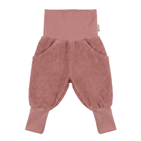 Cord-Pumphose, Biobaumwolle, GOTS-zertifiziert, rosa