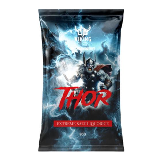 Viking Thor Extreme salt licorice 80g Kein Kinderlakritz