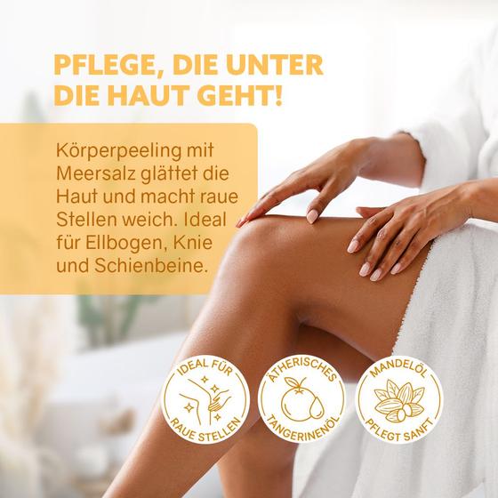 puremetics Seasalt Oil-Scrub Körperpeeling Orange 400ml