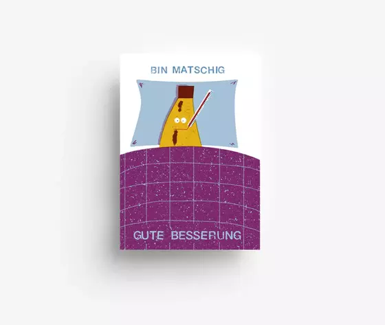 Matschig, Postkarte von jungwiealt