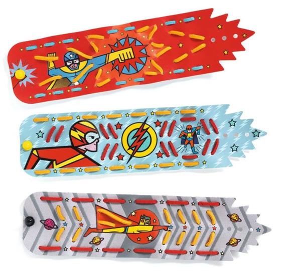 Djeco Do It Yourself Armbänder Super-Powers