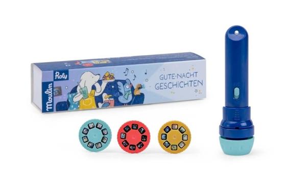 Moulin Roty Geschichten Taschenlampe - Puce & Pilou