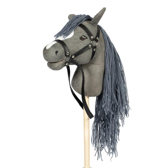 by Astrup Hobby Horse mit offenem Maul Grey