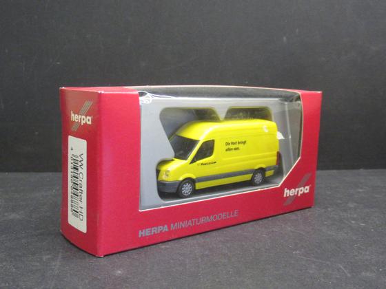 Herpa 048880 VW Crafter HD Österreichische Post gelb Spur H0