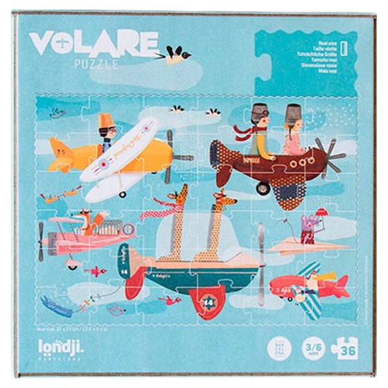 Londji Volare Pocket Puzzle 36 Teile
