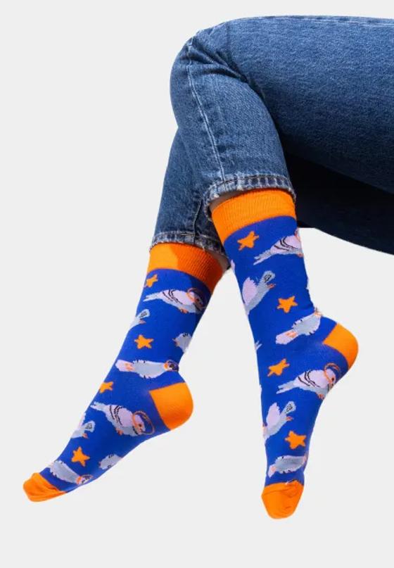 Organic Socken Tauben