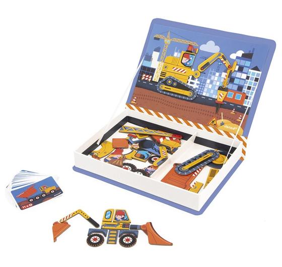 Janod Magneti' Book Baustelle