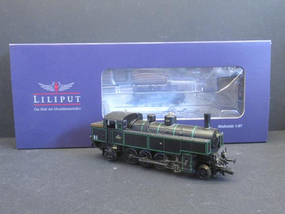 Liliput L 131407 Tenderdampflok Reihe 378.04 BBÖ schwarz mit Rundschlot 21-pol Schnitt. Spur H0 OVP