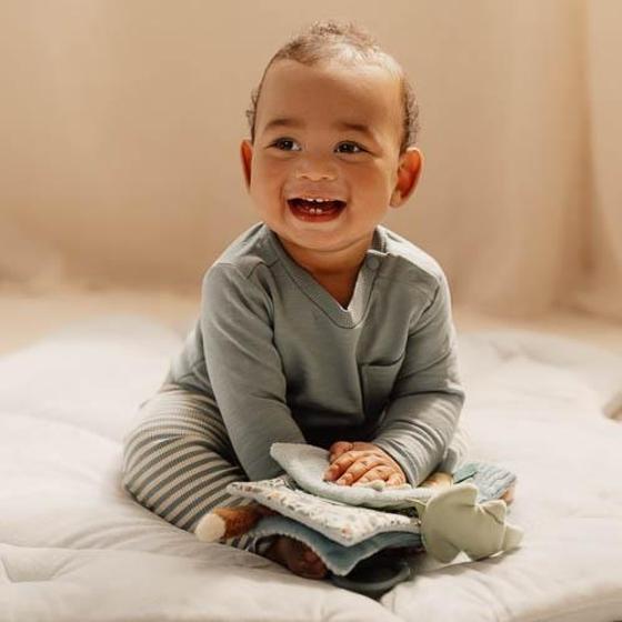 Little Dutch Buggybuch Forest Friends Blau