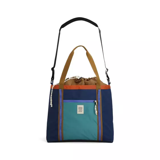 Mountain Utility Tote Bag Grid Very Peri von Topo Designs