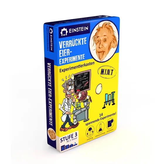 Einstein Experimentierkasten Verrückte Eier-Experimente