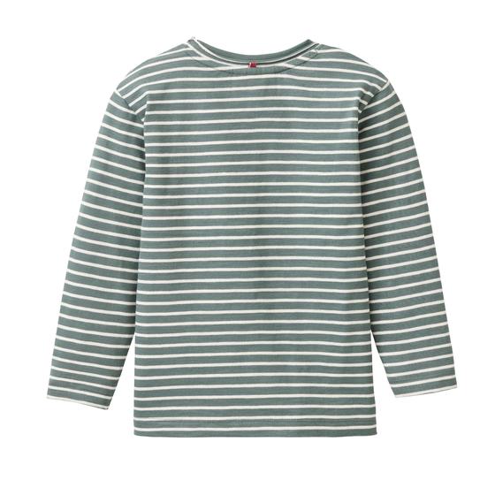 People wear Organic Langarmshirt Elch Geringelt Eukalyptus 