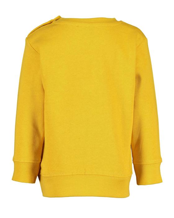Sweatshirt "Wild Smile", reine Baumwolle, honig