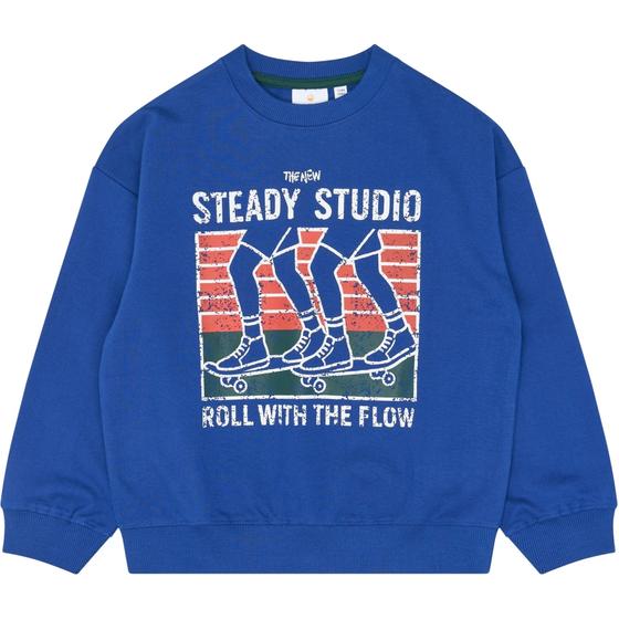 The New Oversized Sweatshirt Vern Mazarine Blue 
