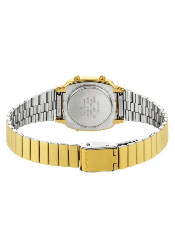Casio Uhr klein Edelstahl LA670WEGA-9EF gold