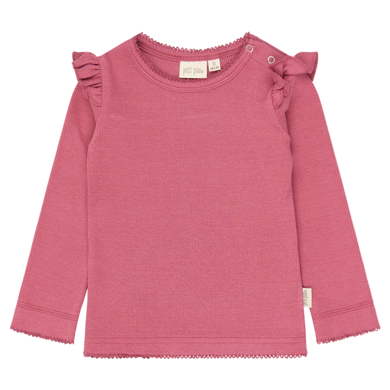 Petit Piao Langarmshirt Dusty Mauvewood