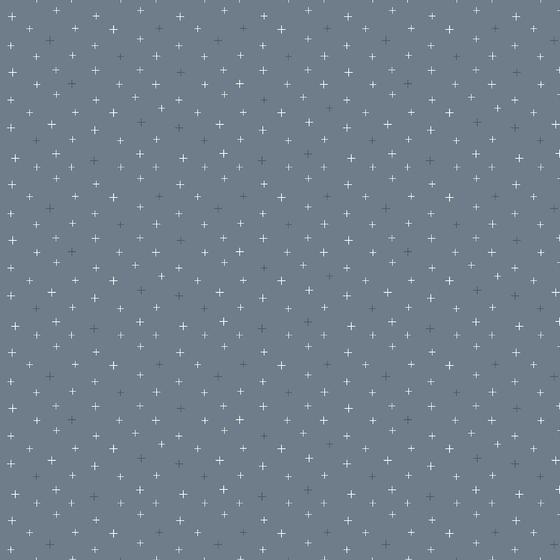 Be Positive von Cotton + Steel – Basicstoff mit kleinen Kreuzchen zum Kombinieren und Taschen nähen