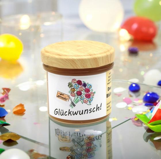 Honig "Glückwunsch", cremig