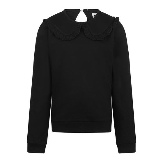 Sweater, Baumwolle, schwarz