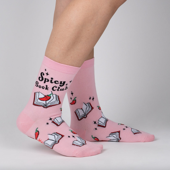SOCK it to me Strümpfe SPICY BOOK CLUB W0511 - rosa