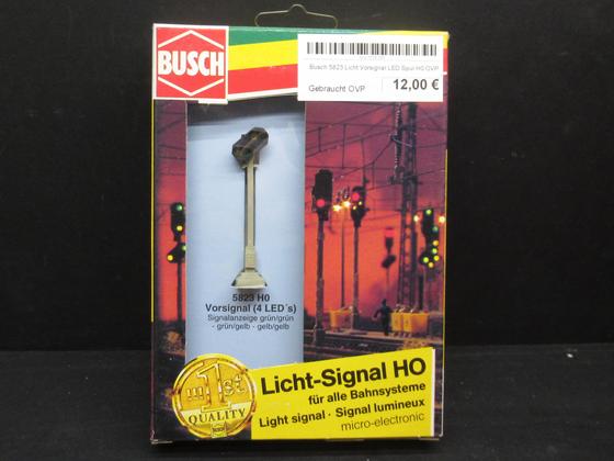 Busch 5823 Licht Vorsignal LED Spur H0 OVP